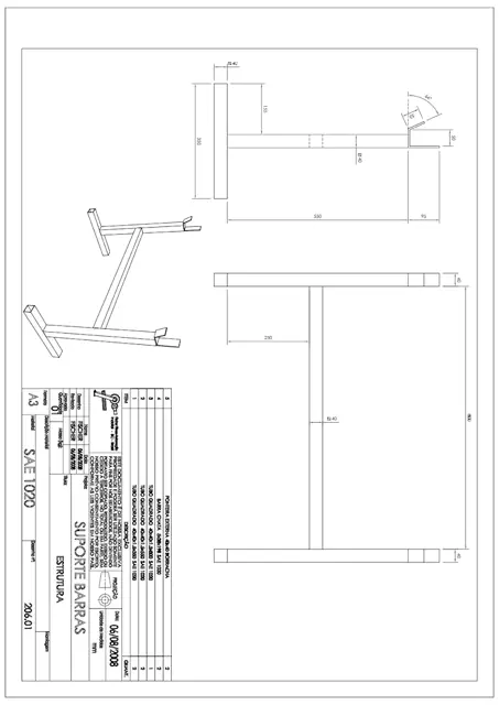 Preview of Barbell Rack