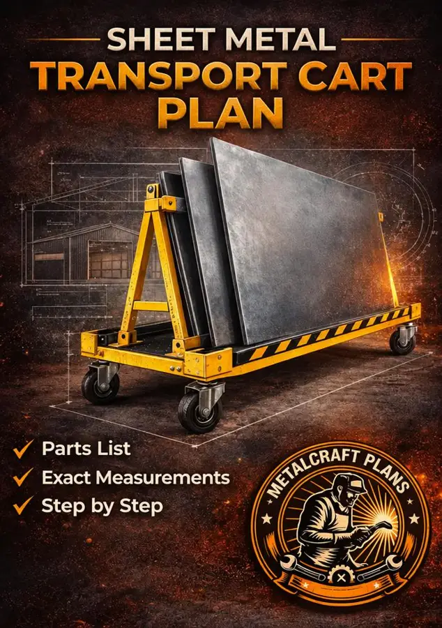 Preview of Sheet Metal Transport Cart